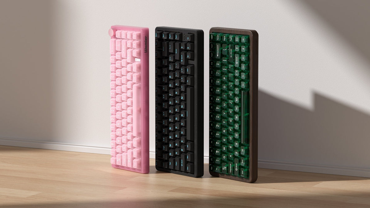Keyboard Case Materials: Plastic, Aluminum and Wood - Which feels best? - Womier Keyboard