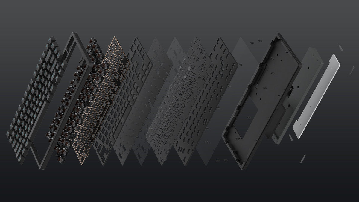 Mechanical Keyboard Mounting Styles: Gasket Mount vs. Top Mount Explained - Womier Keyboard