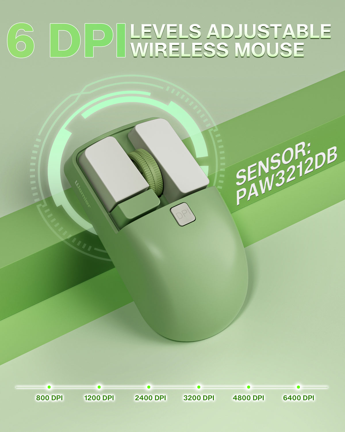 Womier Typehaven RM1 Tri-Mode Wireless Gaming Mouse