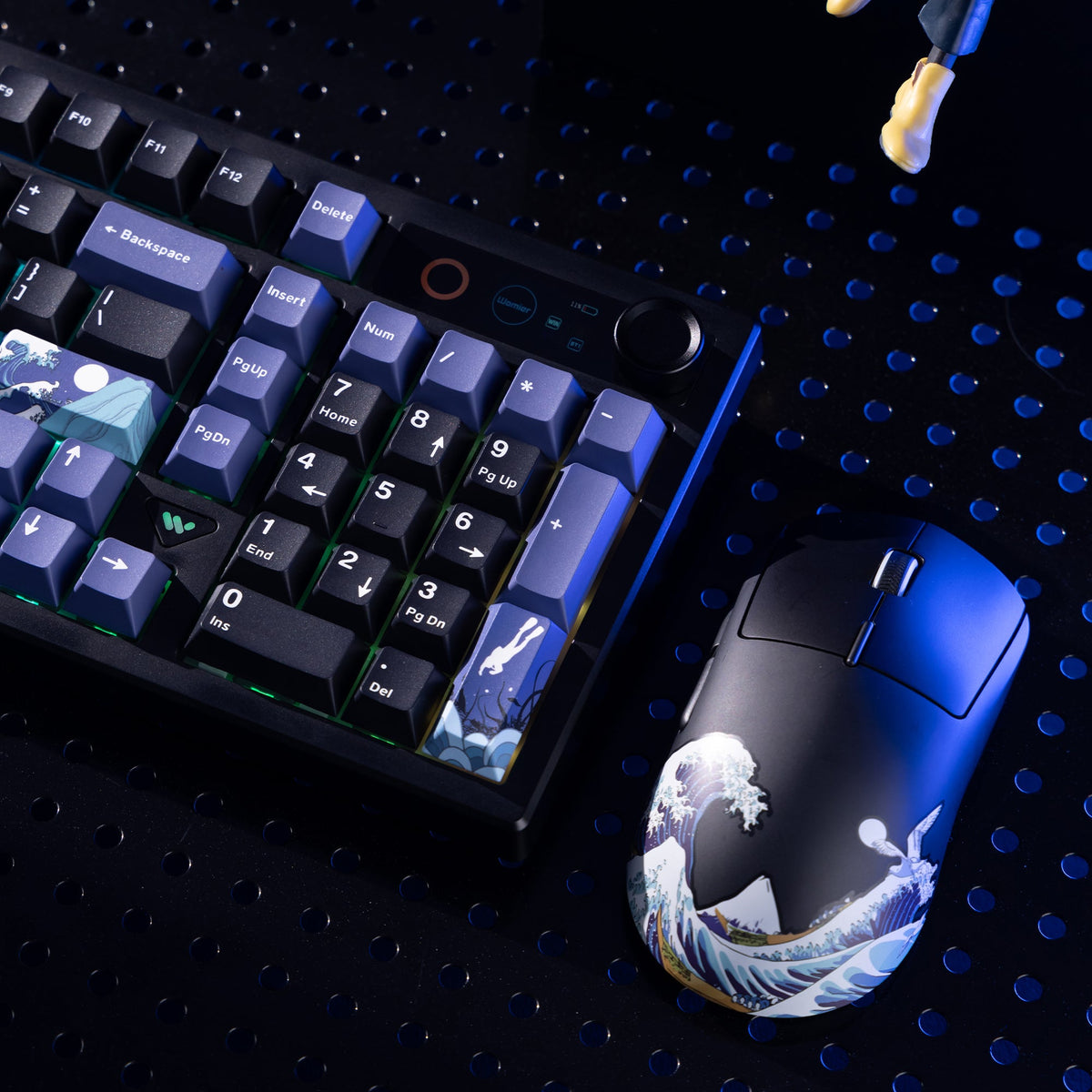 Compact Everyday Bundle— Womier L98 98% Keyboard + G57 Coral Sea Mouse - Womier Keyboard