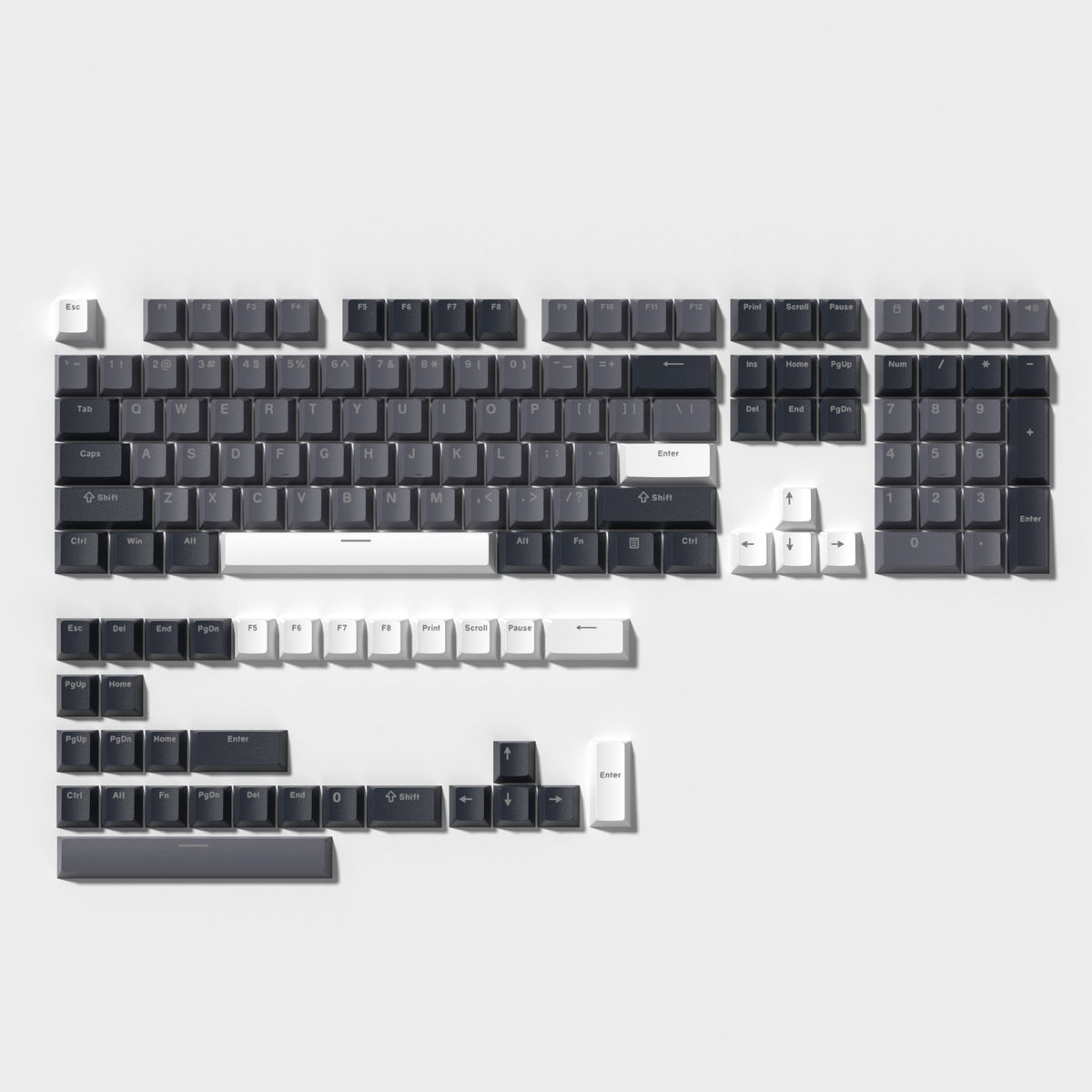 Womier Cherry Profile Double-Shot PBT 140 Keycaps - Womier Keyboard