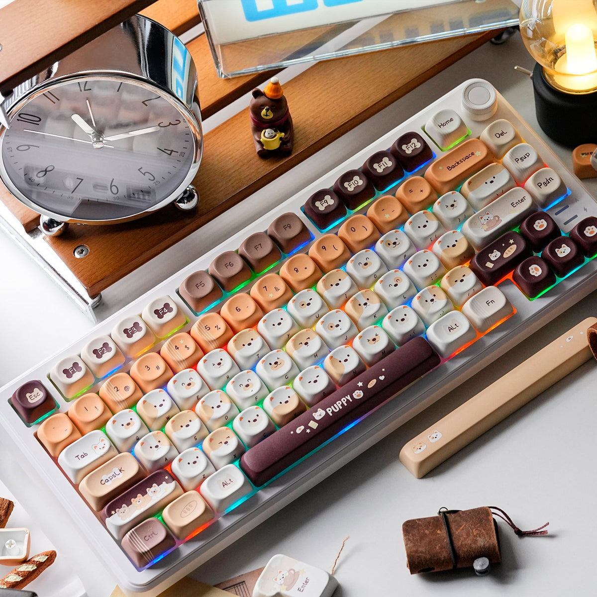 Womier Forest Animals MOA Profile Dye-Sublimation PBT Keycap Set - Womier Keyboard