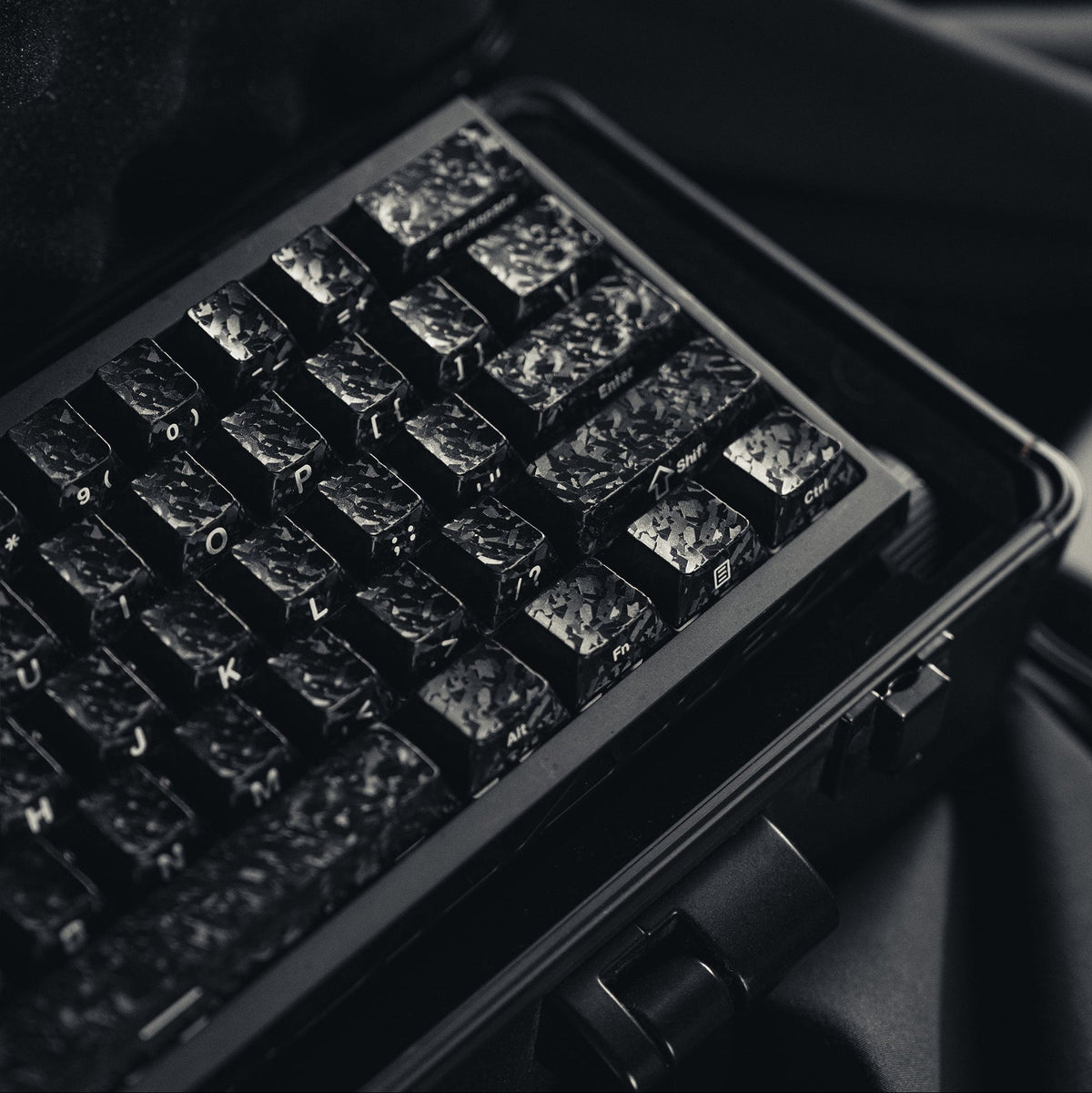 Womier Forged Carbon 109 - Key Cherry Profile PBT Keycap Set - Womier Keyboard