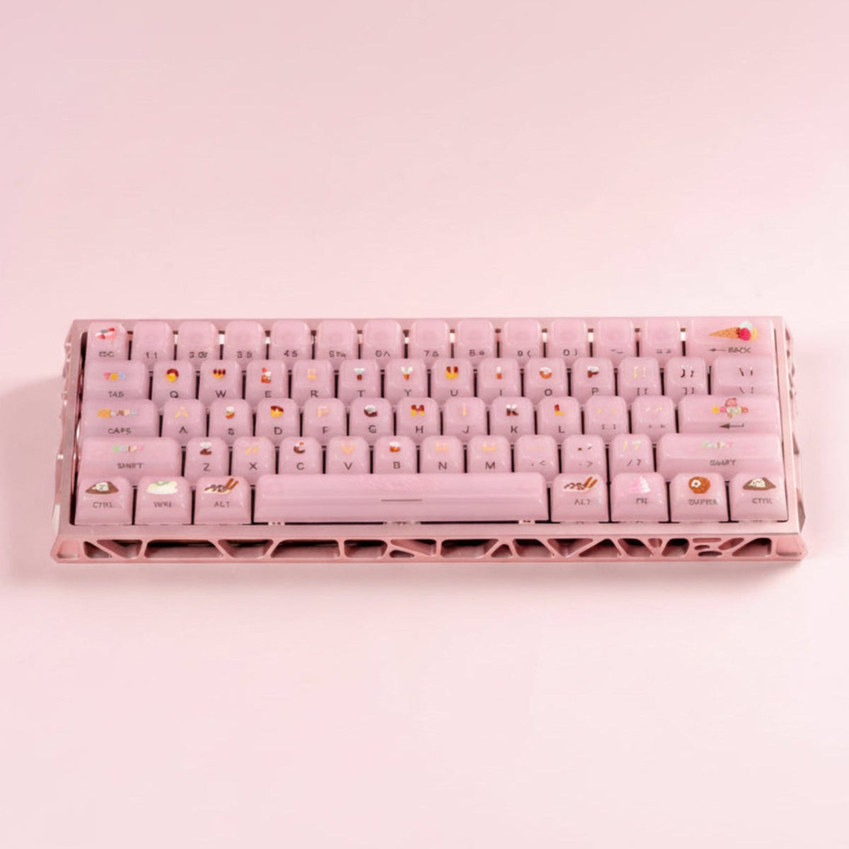 Womier Frosty Jello 115 - Key MDA Profile Translucent PC Keycap Set - Womier Keyboard