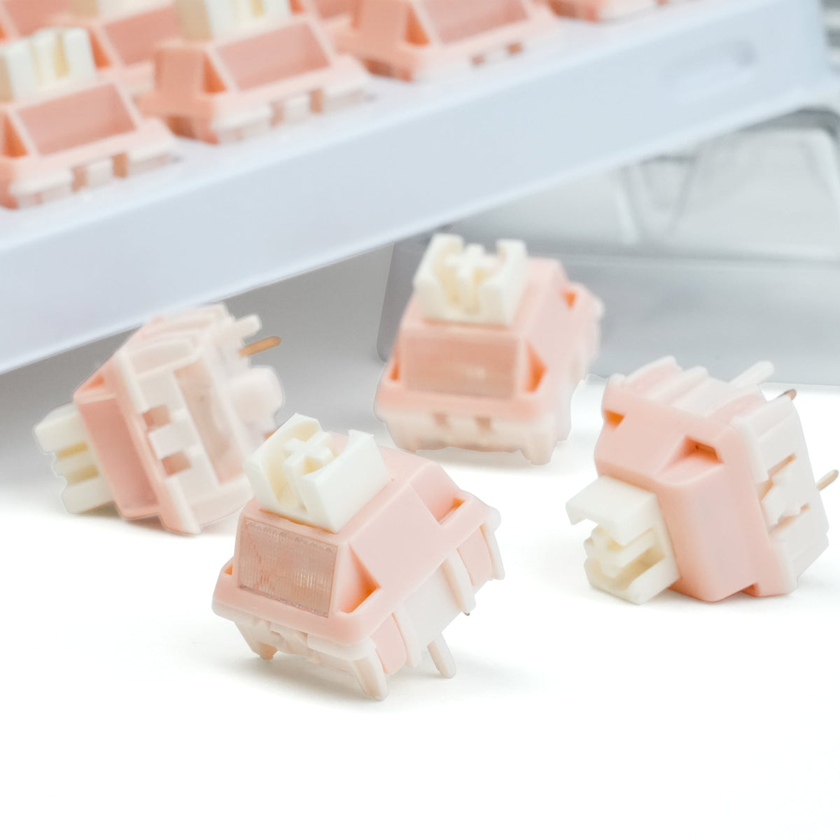 Womier Full POM Series Pre - lubed Linear Switches (35 pcs/box) - Womier Keyboard