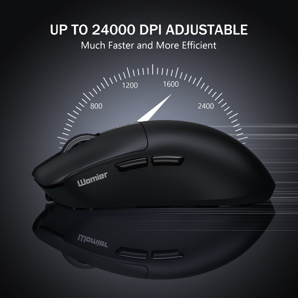 Womier G58 Wireless Tri Mode Gaming Mouse - Womier Keyboard