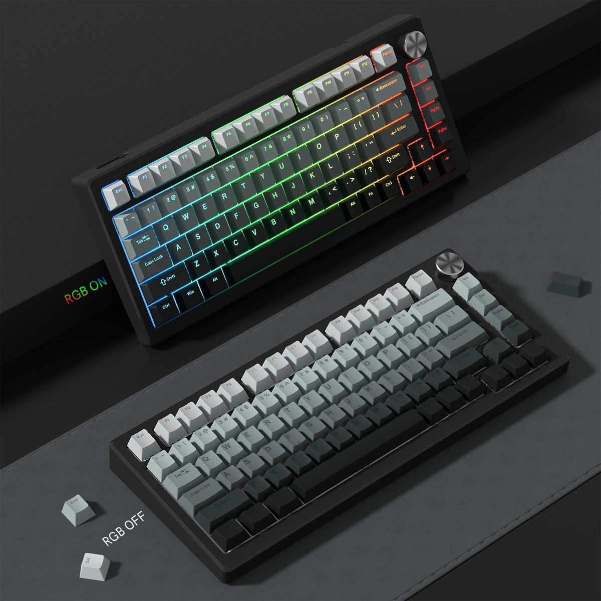 Womier Gradual Cherry Profile Dye - Sublimation PBT Keycap Set - Womier Keyboard
