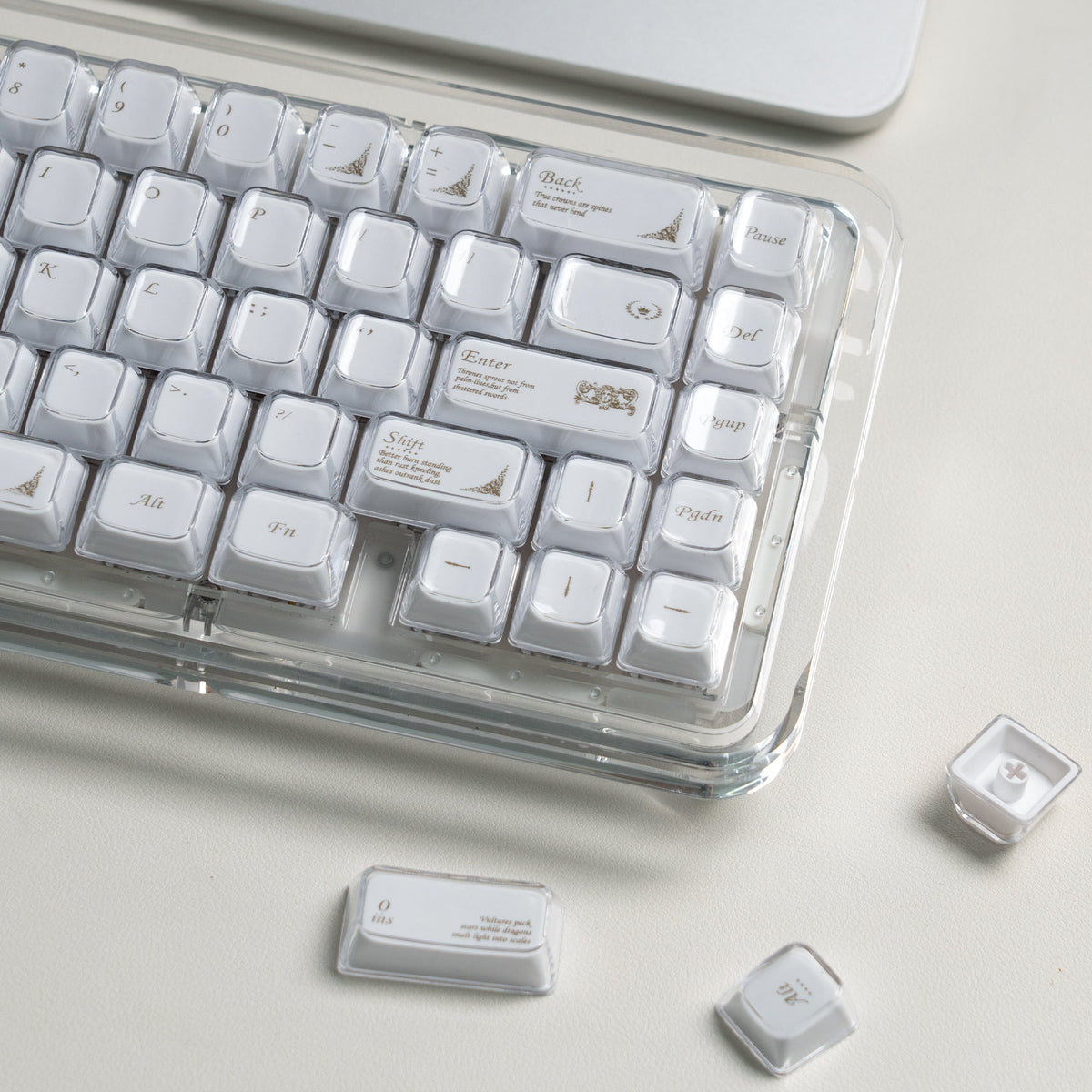 Womier Luna 115 - Key MDA Profile Double - Shot Keycap Set - Womier Keyboard