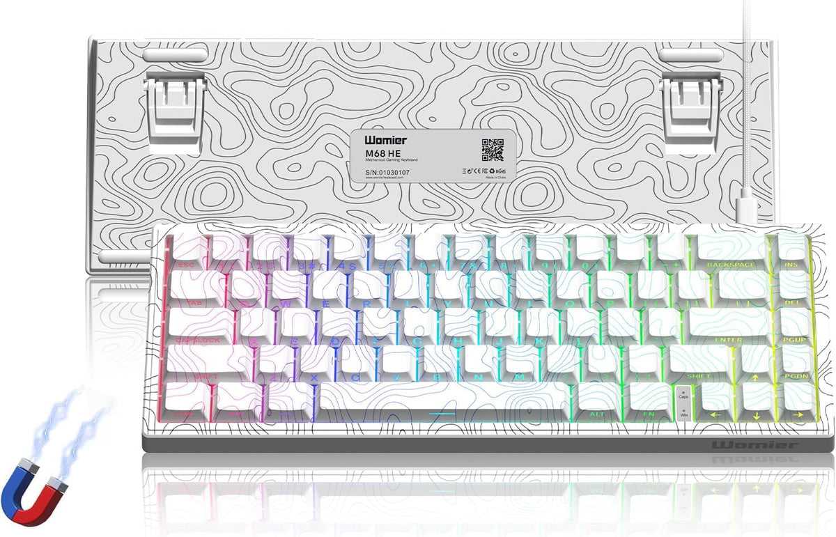 Womier M68 HE V2 65% Themed Hall Effect Wired Gaming Keyboard - Womier Keyboard