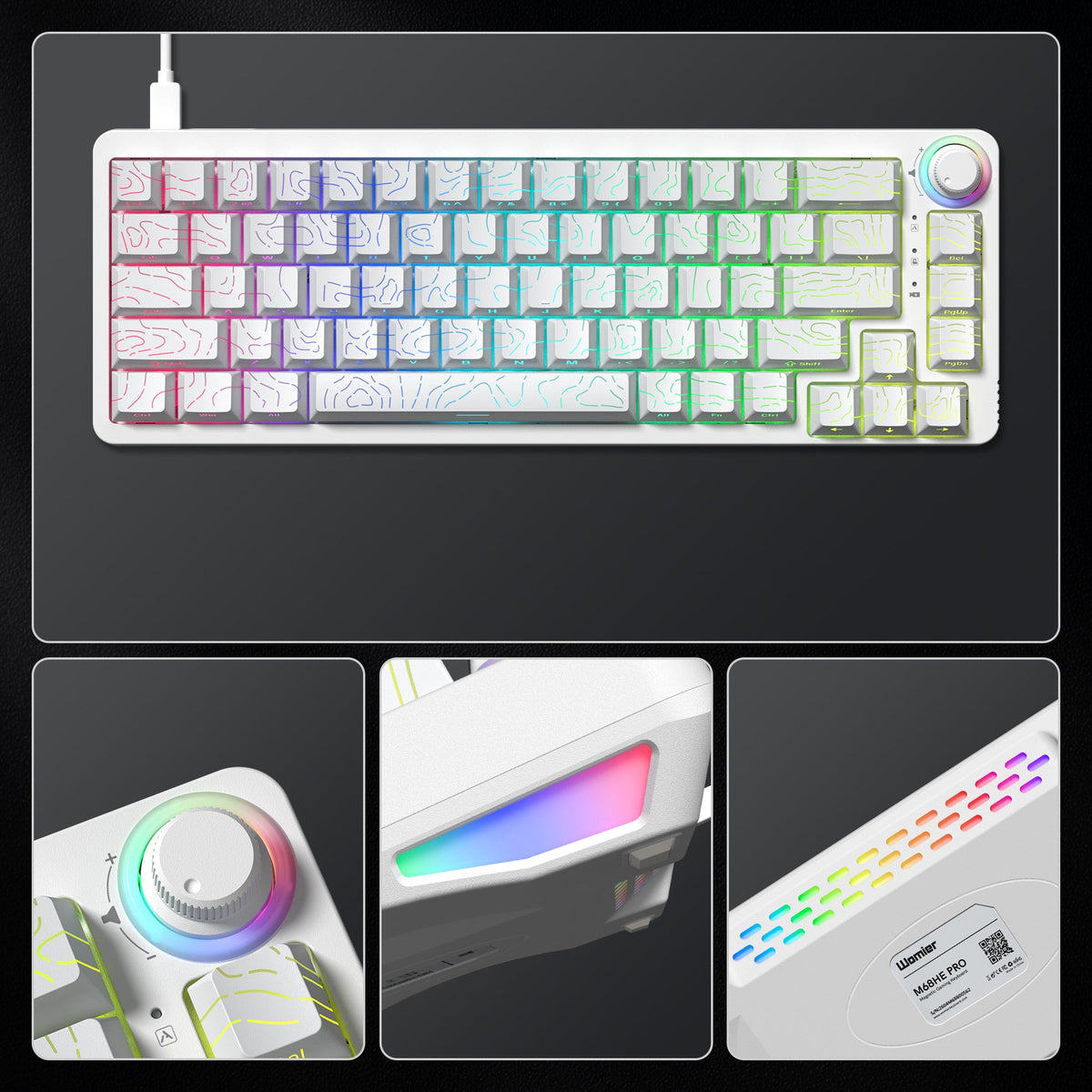 Womier M68HE PRO 60% Mechanical Gaming Keyboard - Womier Keyboard