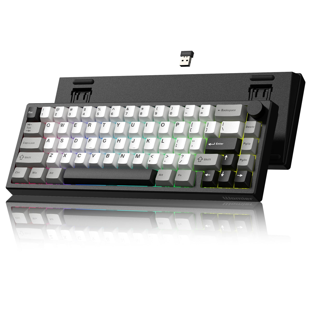 Womier Q61 V2 VIA Support 65% Wireless Mechanical Keyboard with Knob - Womier Keyboard