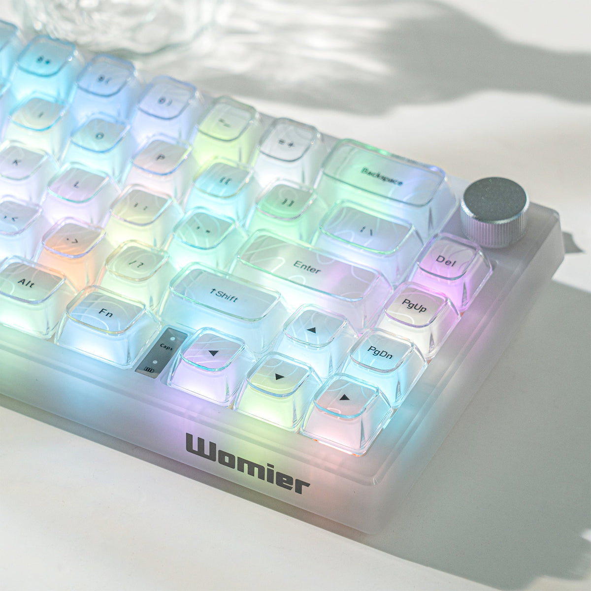 Womier Q61 V2 VIA Support 65% Wireless Mechanical Keyboard with Knob - Womier Keyboard