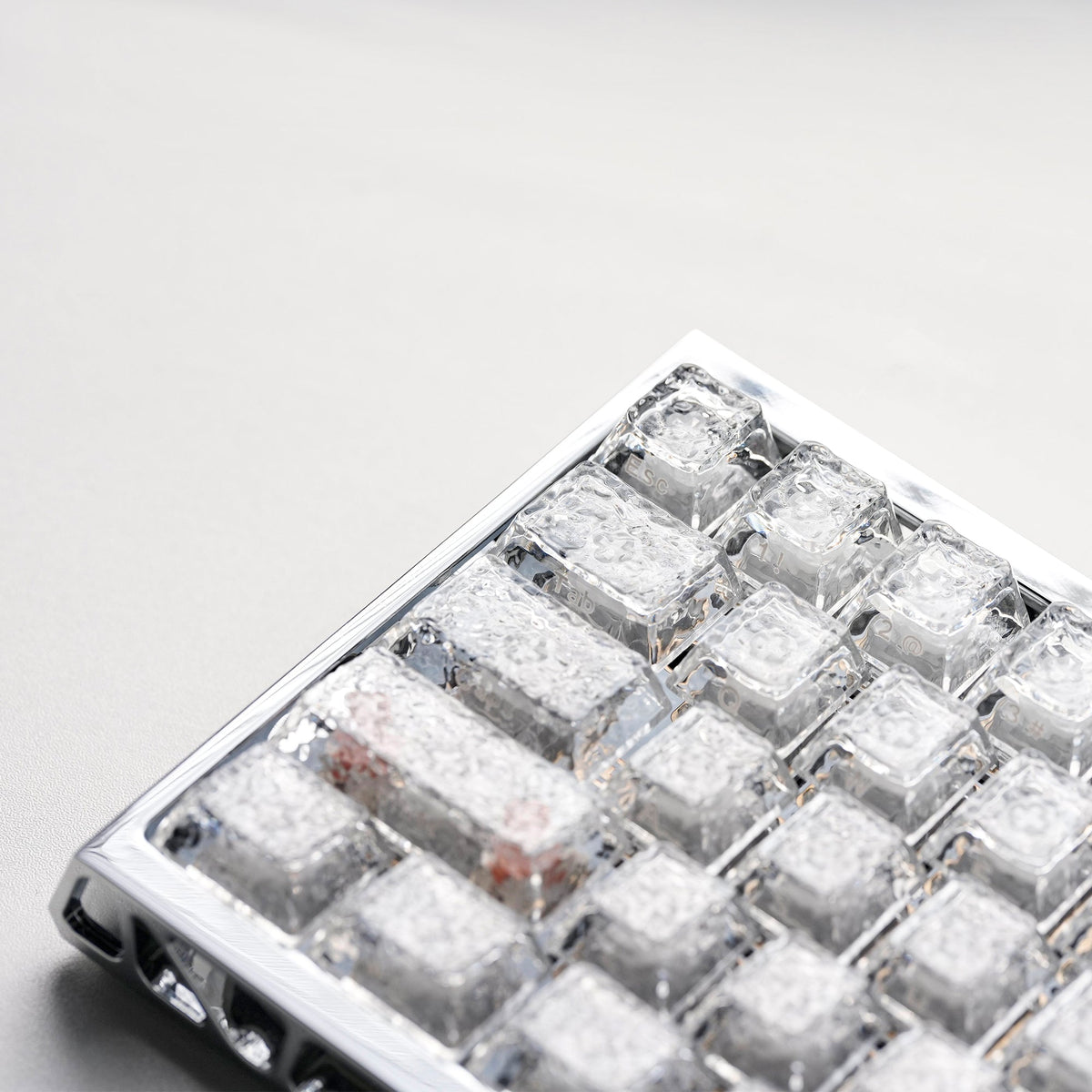 Womier Ripple Clear PC Side-Printed Keycaps 126 Keys - Womier Keyboard