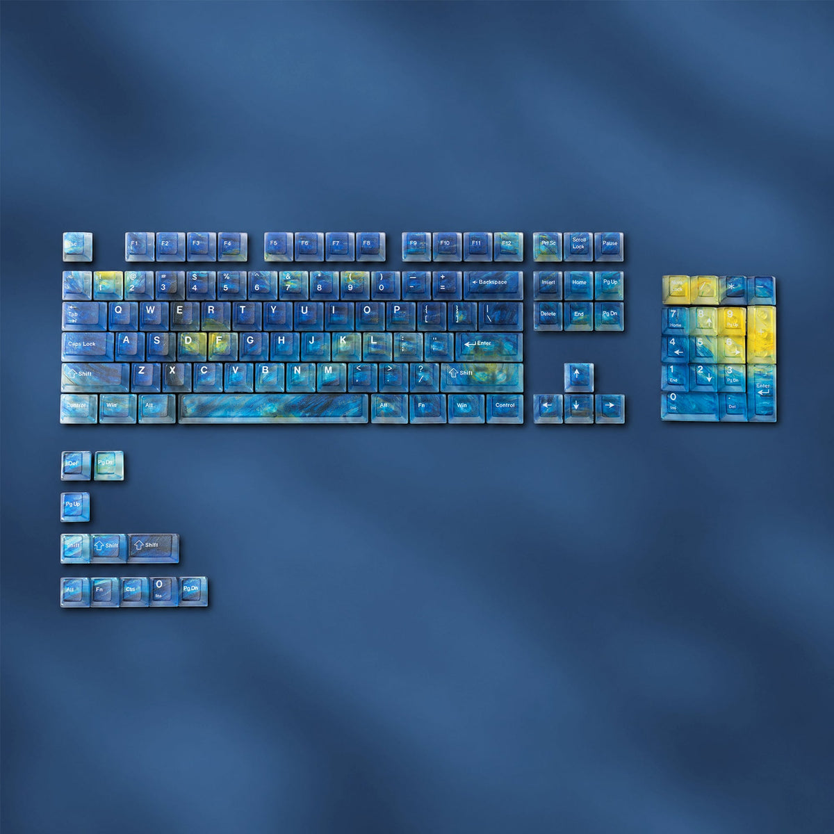 Womier Shine-Through Keycaps UV Print - Womier Keyboard