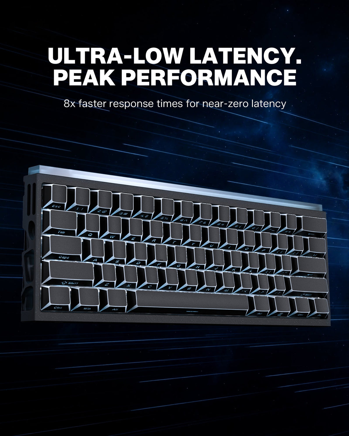 Womier SK61 HE 60% Hall Effect Wireless Gaming Keyboard - Womier Keyboard