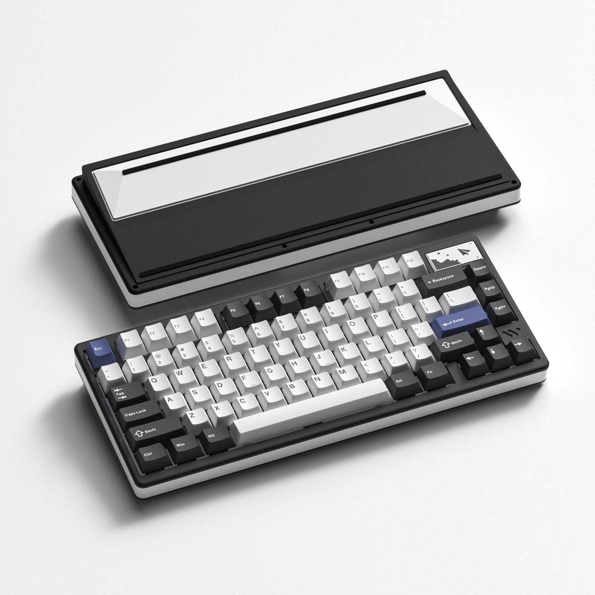 Womier SK71 Pro 75% VIA Support Wireless Aluminum Mechanical Keyboard - Womier Keyboard