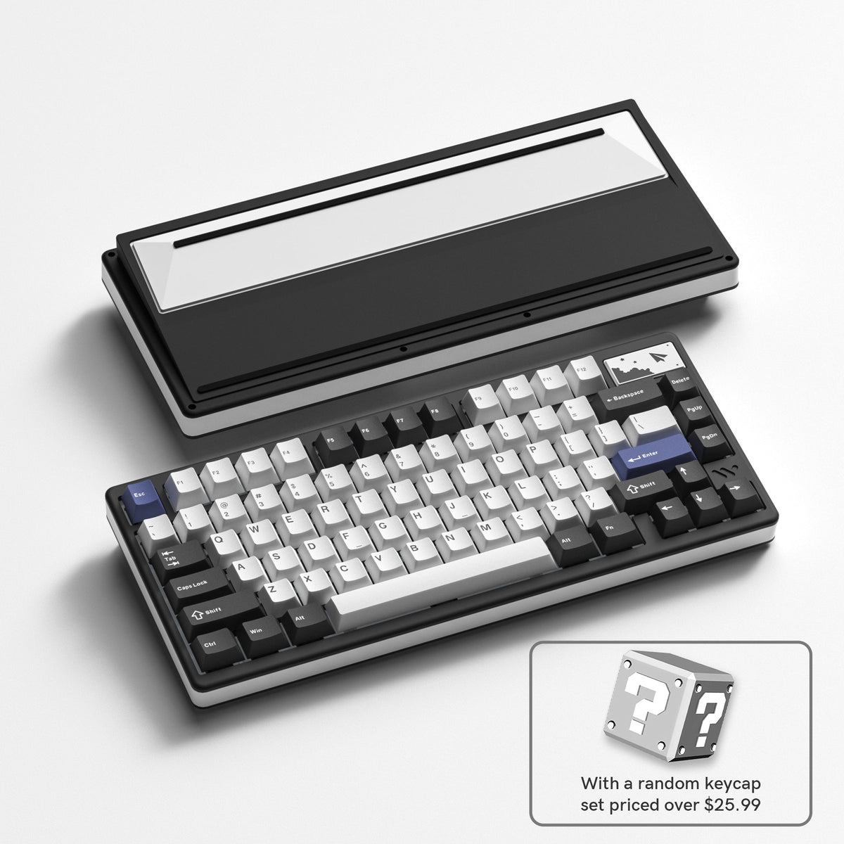Womier SK71 Pro 75% VIA Support Wireless Aluminum Mechanical Keyboard - Womier Keyboard