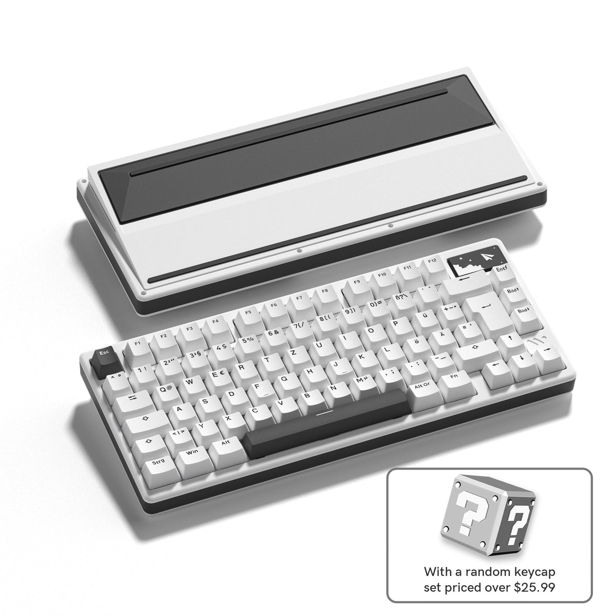 Womier SK71 Pro 75% VIA Support Wireless Aluminum Mechanical Keyboard - Womier Keyboard