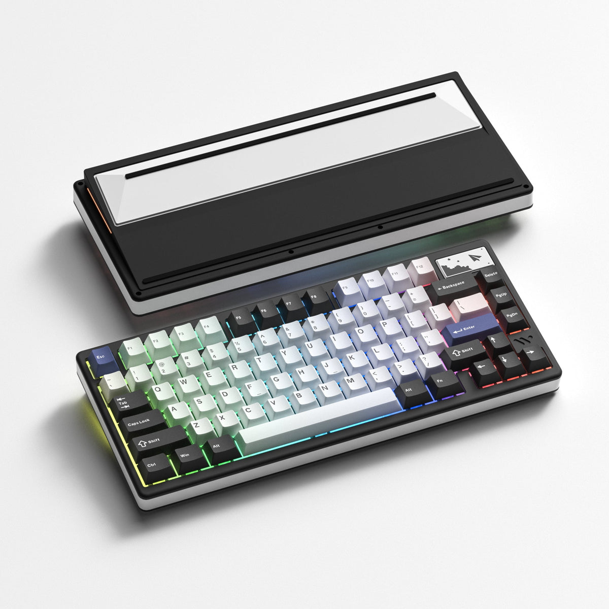 Womier SK71 Pro 75% VIA Support Wireless Aluminum Mechanical Keyboard - Womier Keyboard