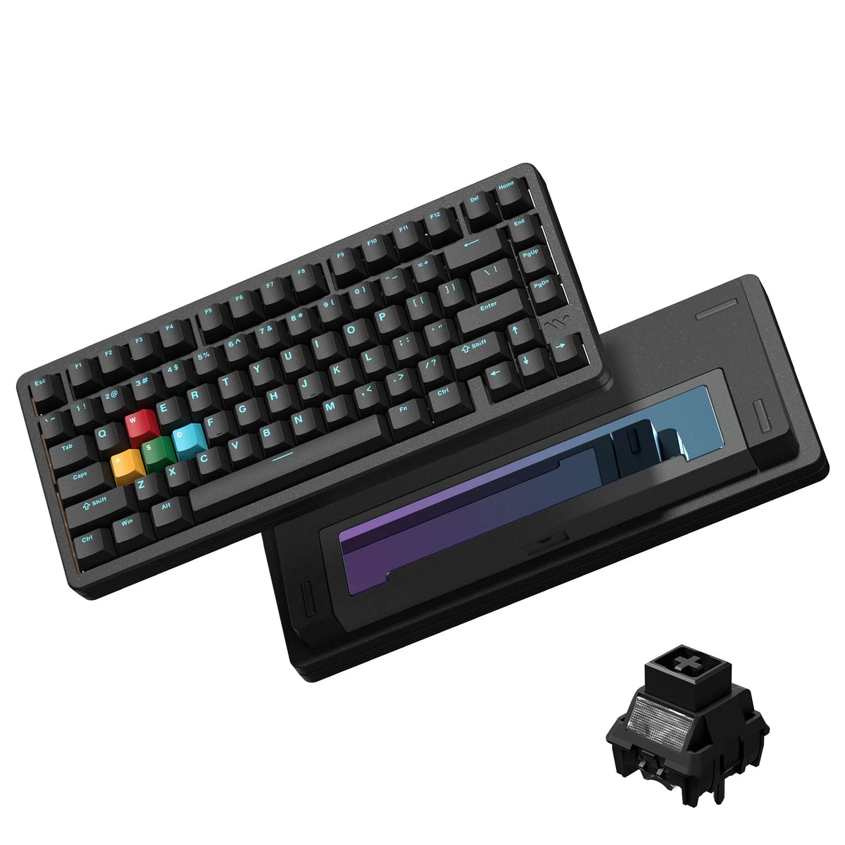 Womier SK75 75% VIA Support Wireless Aluminum Custom Keyboard (ANSI/ISO) - Womier Keyboard