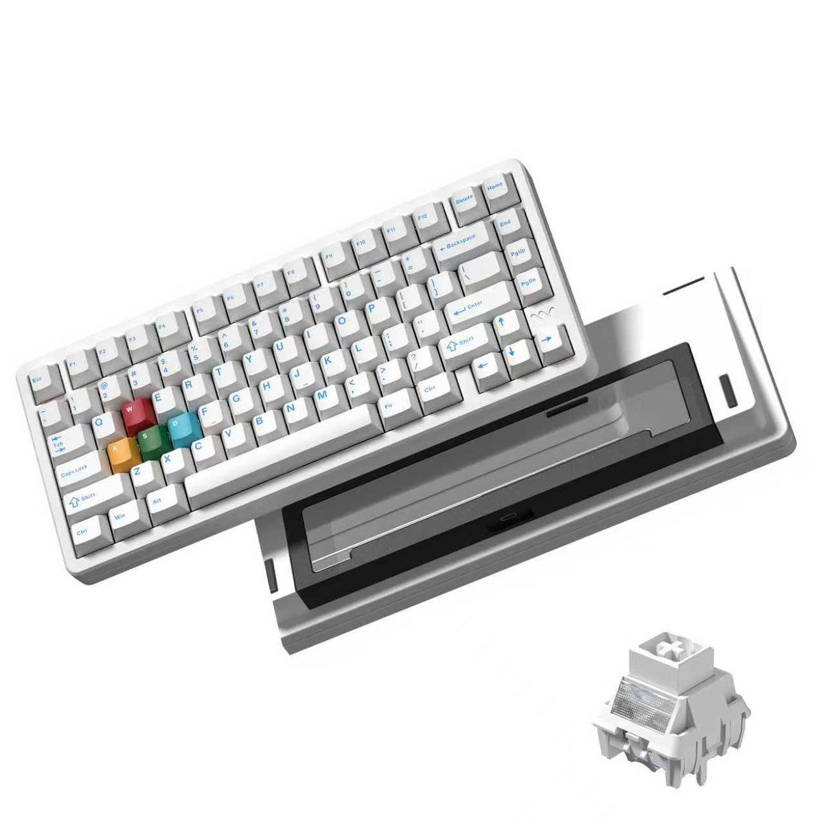 Womier SK75 TMR Wireless Magnetic Switch Aluminum Keyboard - Womier Keyboard
