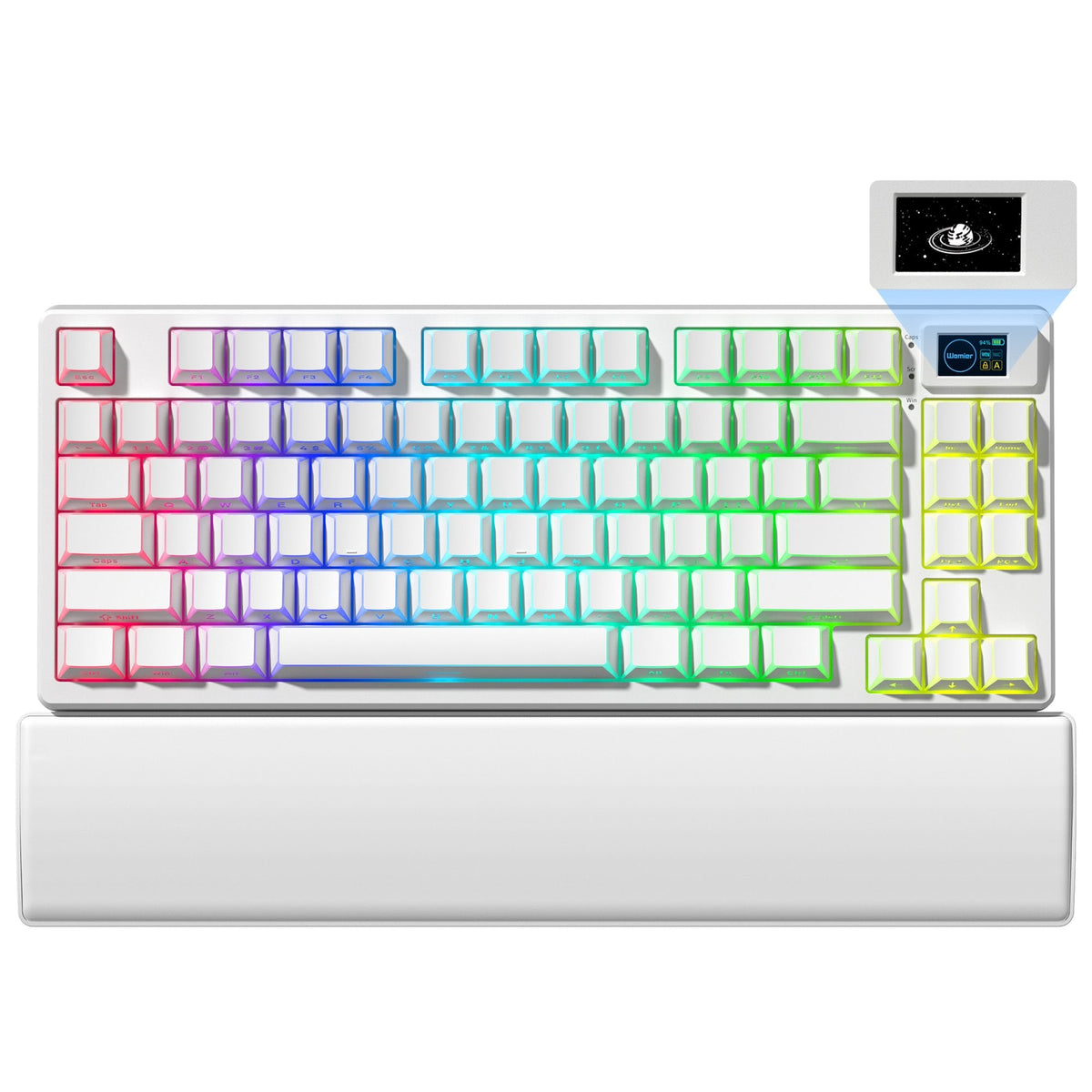 Womier SK80 Pro Themed 75% Wireless Mechanical Keyboard with Multimedia Display - Womier Keyboard