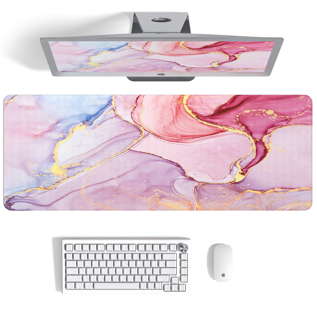 Womier Sparkles Themed Large Desk Mat - Womier Keyboard