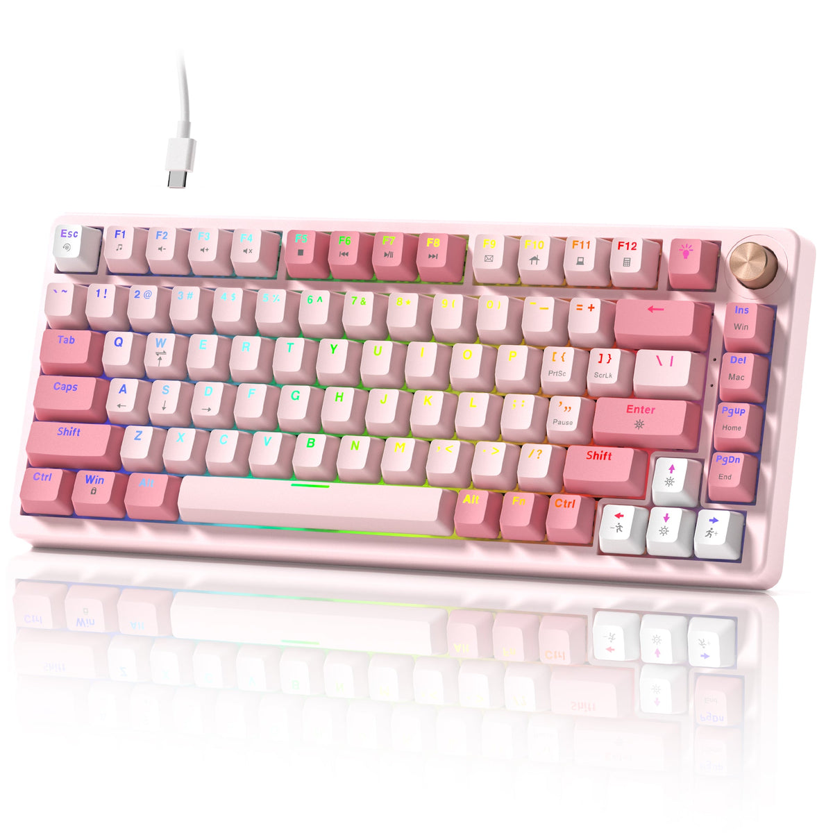 Womier VK75 75% Wired Gasket Mechanical Keyboard - Womier Keyboard