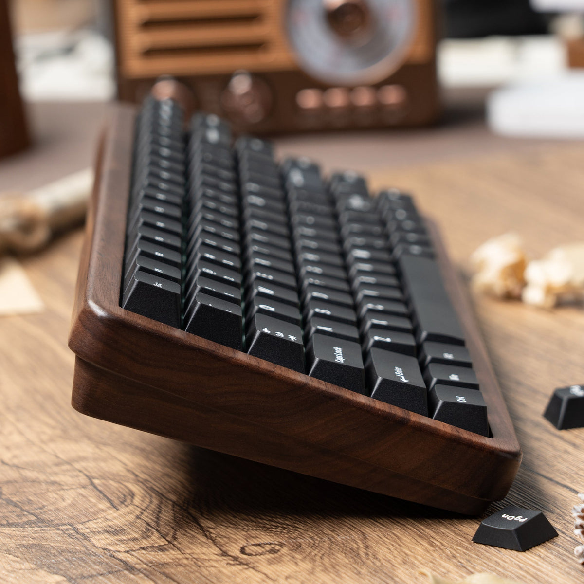 Womier WD75 75% VIA Support Wireless Wooden Keyboard - Womier Keyboard