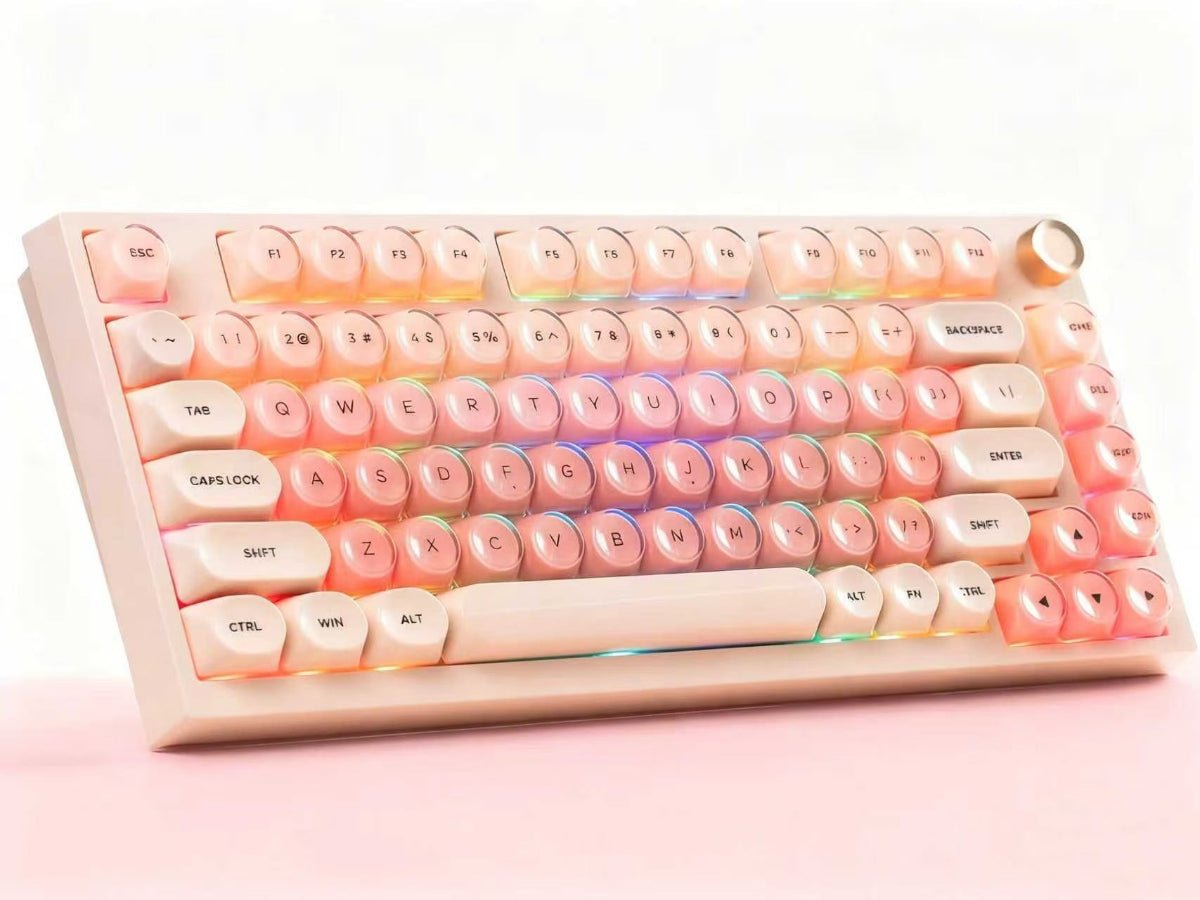 Womier WK75 75% Hot - Swappable Wireless Keyboard with Multimedia Knob - Womier Keyboard
