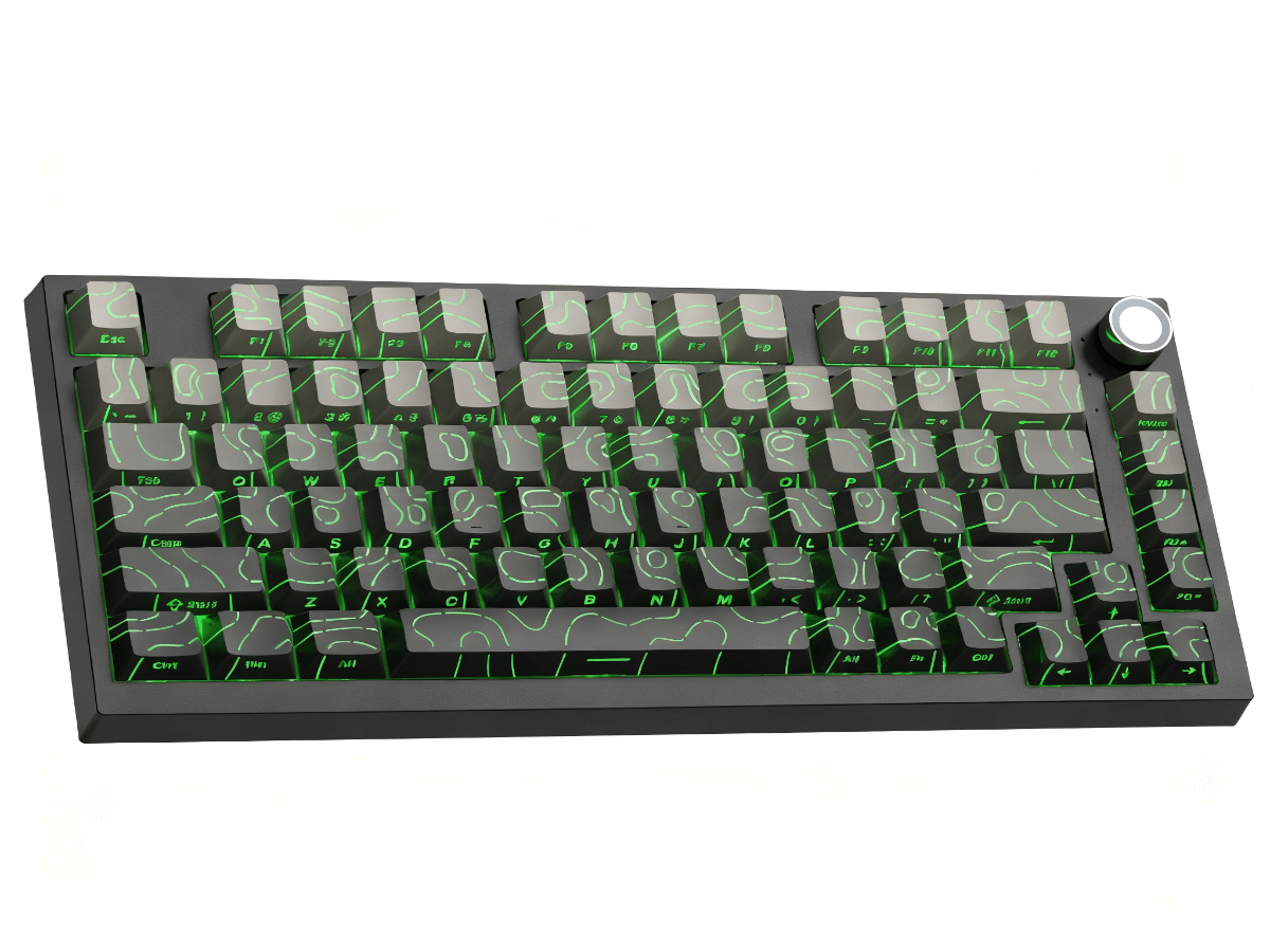 Womier WK75 75% Hot - Swappable Wireless Keyboard with Multimedia Knob - Womier Keyboard