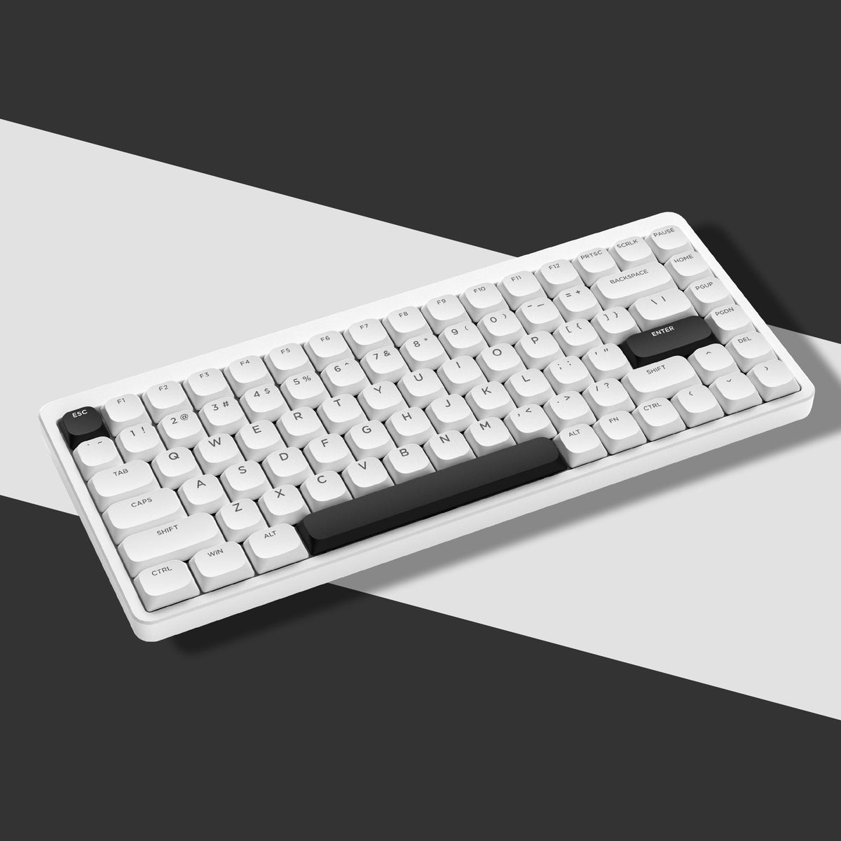 Skyline R2 Low Profile PBT Double - shot Keycap (9 Colors) - Womier Keyboard
