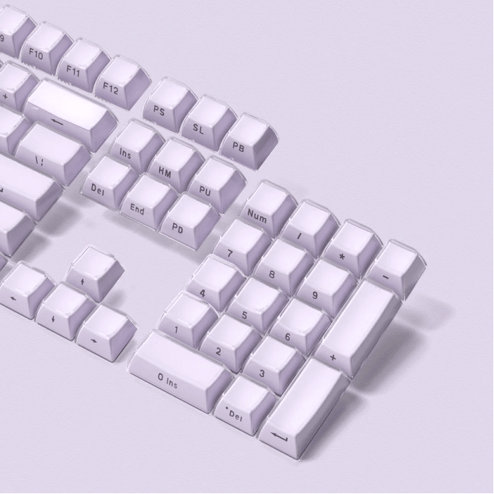 Customization Unveiled: Exploring the Womier Jello Side-Printed Translucent OEM Profile Keycap Set - Womier Keyboard