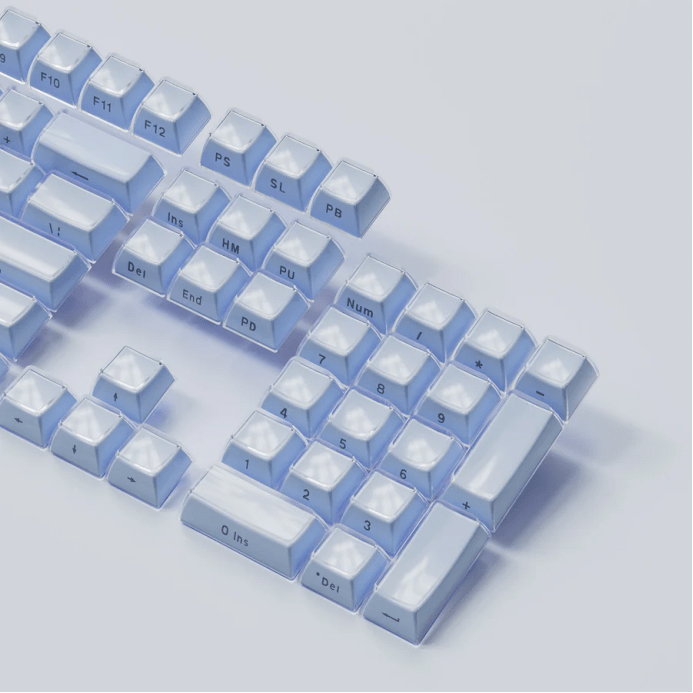 Enhance Your Typing Experience with Womier: Unveiling the Womier Jello Side-Printed Translucent OEM Profile Keycap Set - Womier Keyboard