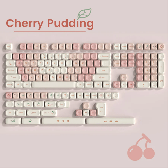 Keycap Innovation: Introducing the Womier Cherry Pudding 143-Key MOA Profile Set - Womier Keyboard