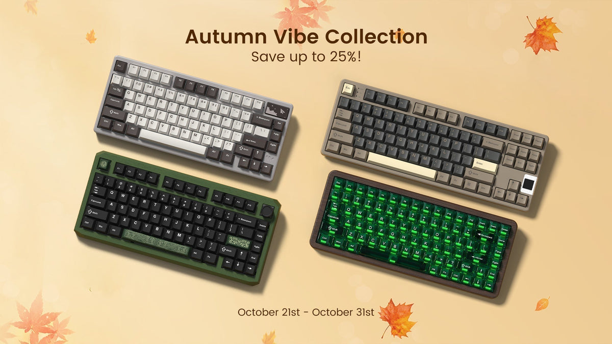 Womier Autumn Keyboard Collection - Save Up to 25% OFF - Womier Keyboard