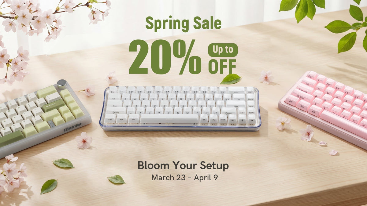 Spring Sale - Womier Keyboard