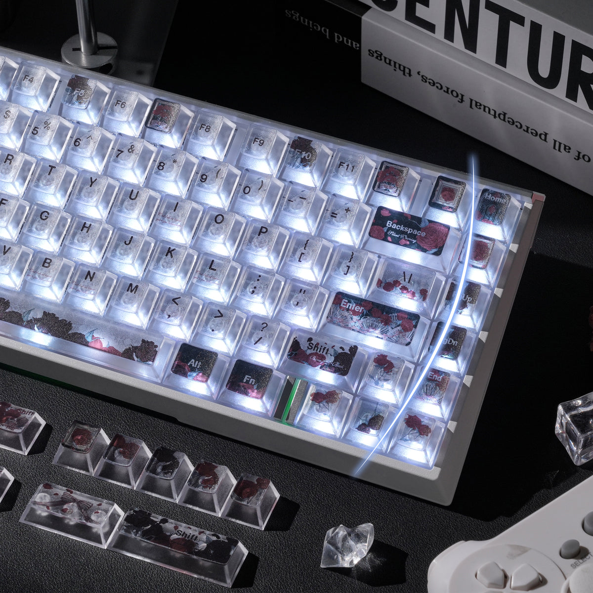 Womier Halloween 137-Key PC Shine-Through Keycap Set