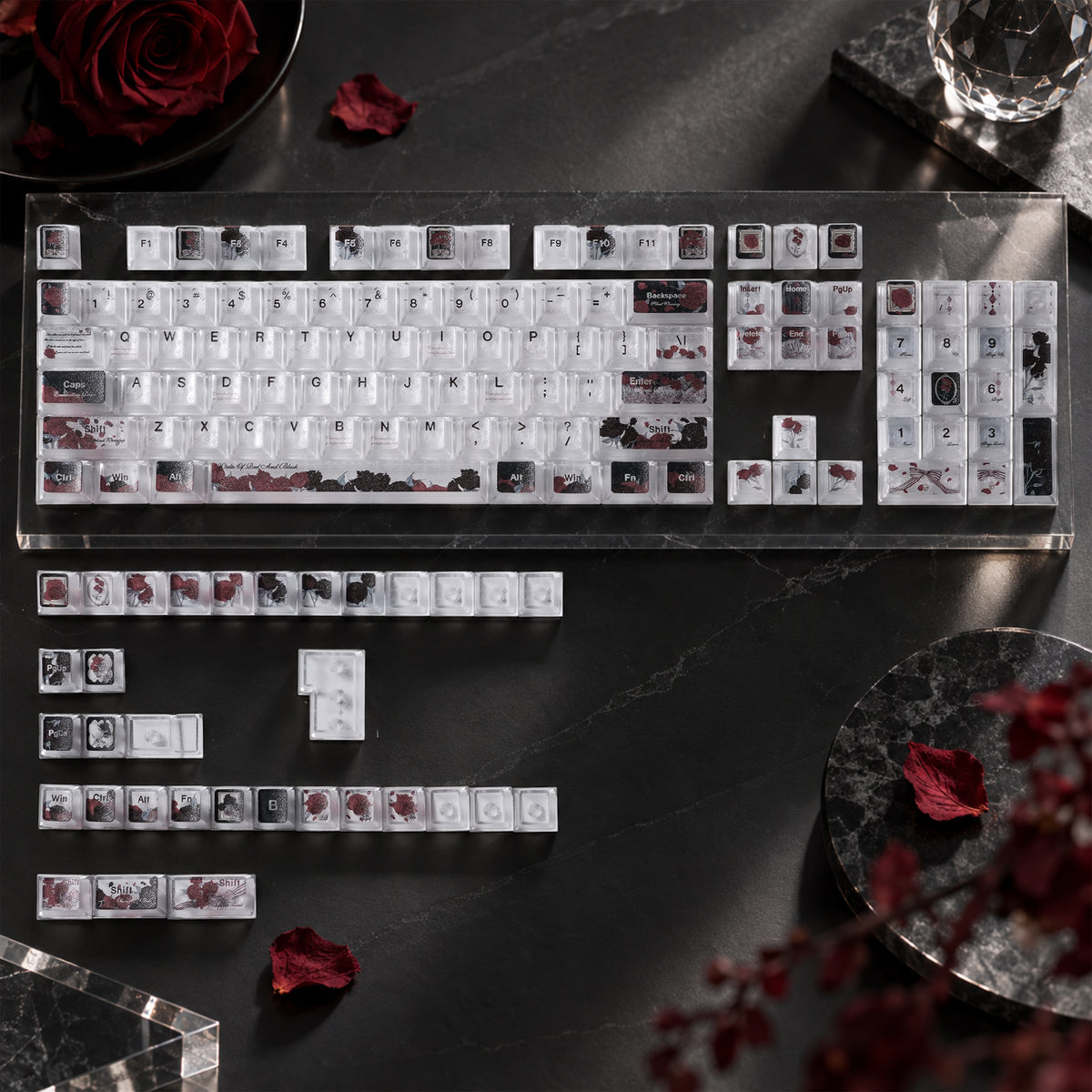 Womier Halloween 137-Key PC Shine-Through Keycap Set