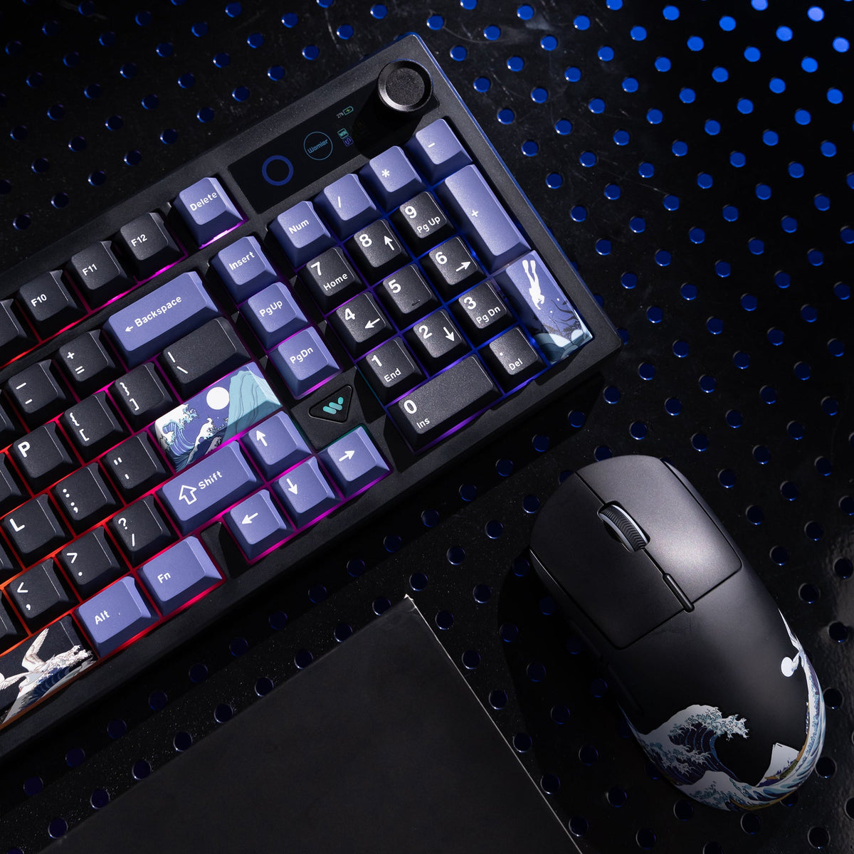 Compact Everyday Bundle— Womier L98 98% Keyboard + G57 Coral Sea Mouse - Womier Keyboard