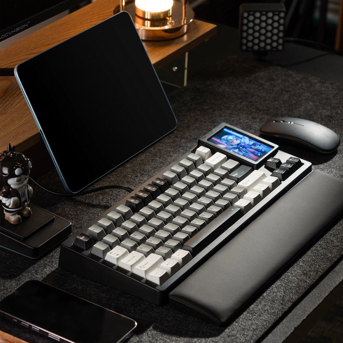 [Pre-order] Womier DUO87 Mechanical Keyboard with Detachable Smart Display for Win & Mac - Womier Keyboard