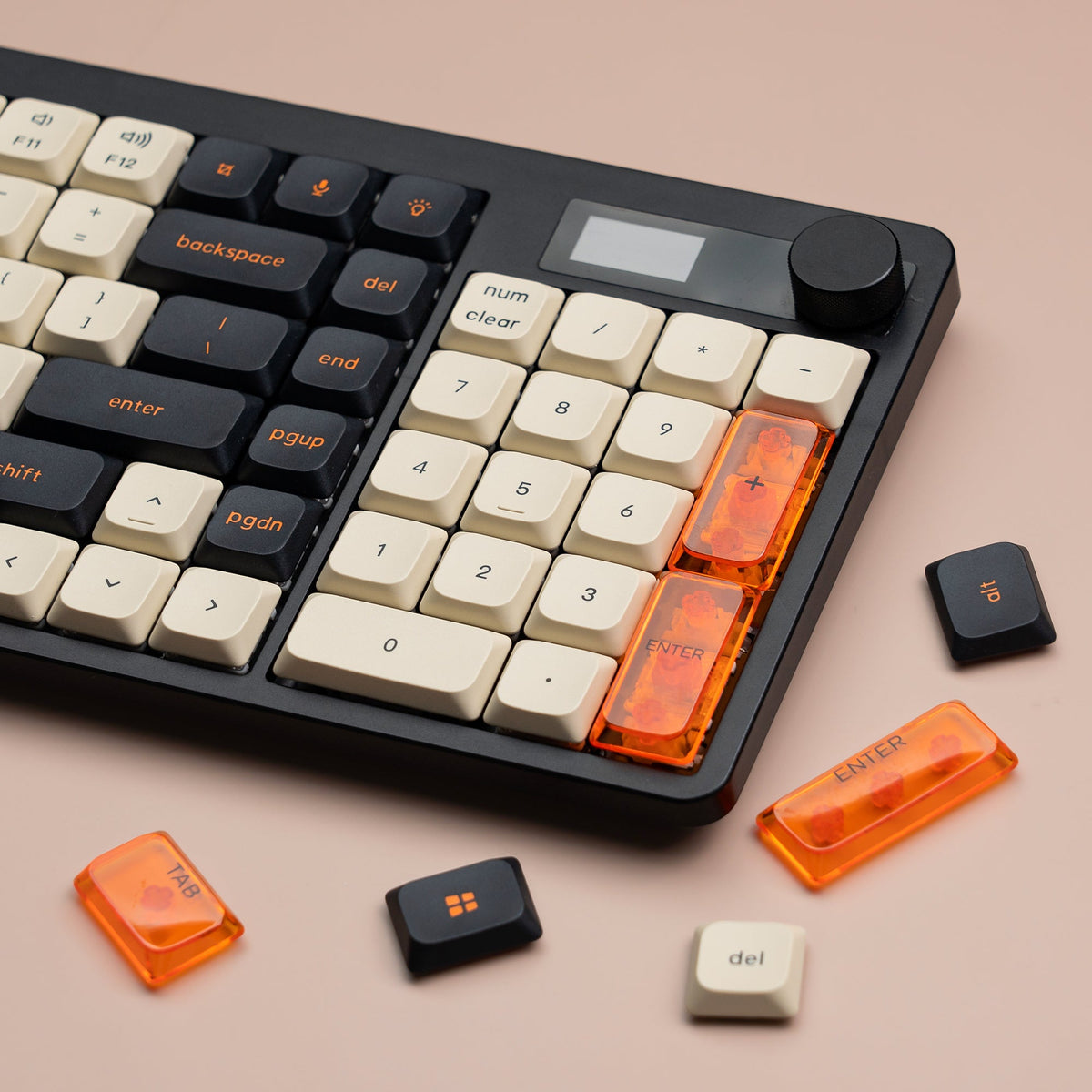 Skyline R3 Low Profile PBT+PC Double - Shot Keycap (3 Colorways) - Womier Keyboard