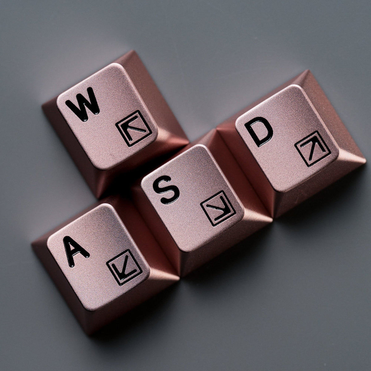 Womier Aluminum Anodized WASD Keycaps (4-Key Set) - Womier Keyboard