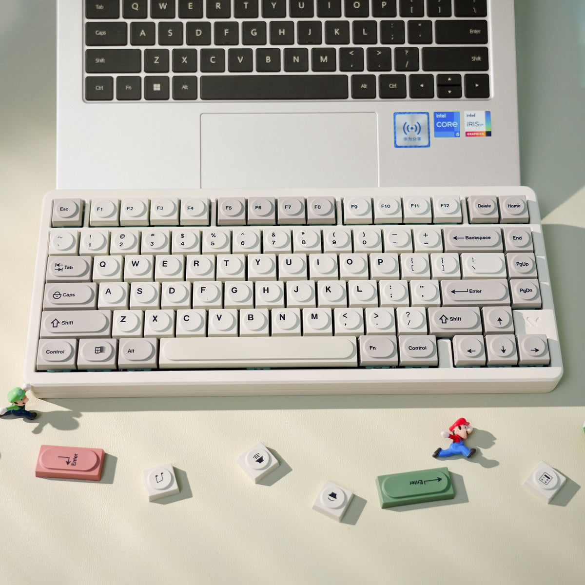 Womier Bricks 137 - Key Uniform Profile Dye - Sublimation PBT Keycap Set - Womier Keyboard