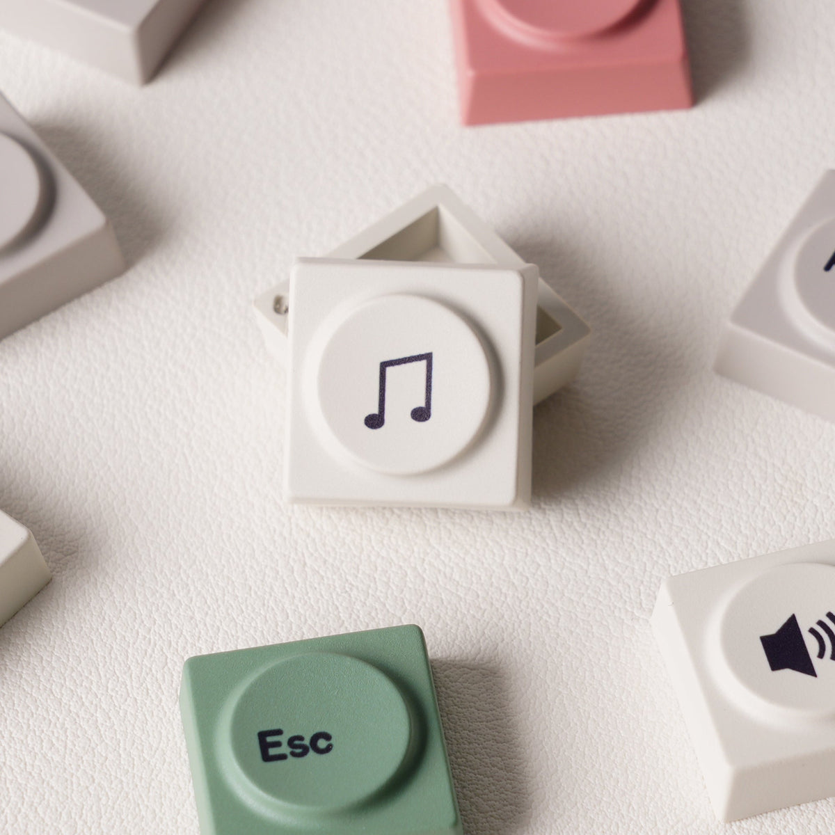Womier Bricks 137 - Key Uniform Profile Dye - Sublimation PBT Keycap Set - Womier Keyboard