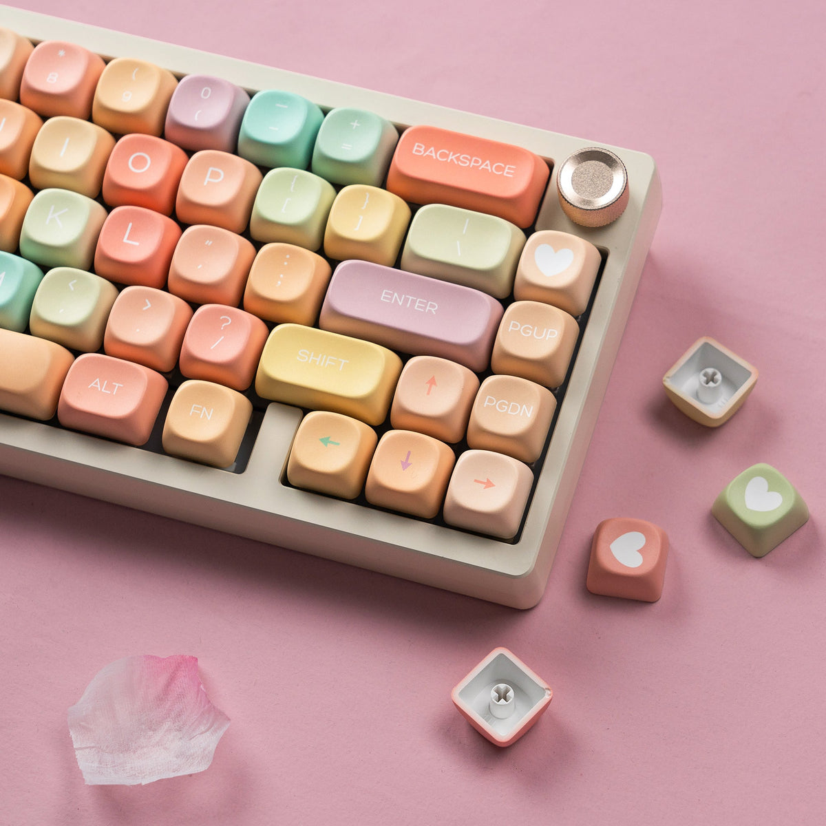 Womier Candy MOA Profile Dye - Sublimation PBT Keycap Set - Womier Keyboard