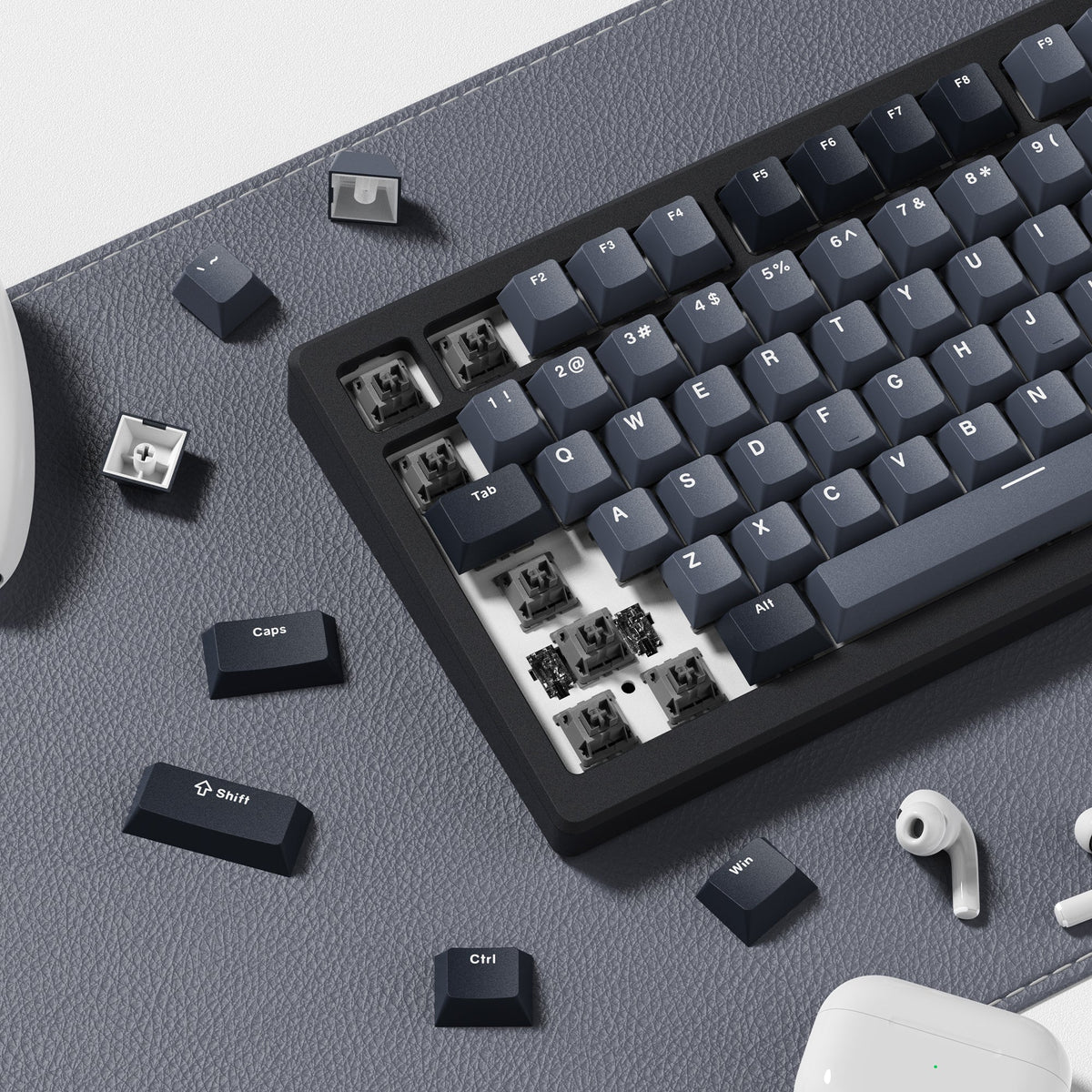 Womier Cherry Profile Double - Shot PBT 140 Keycaps - Womier Keyboard
