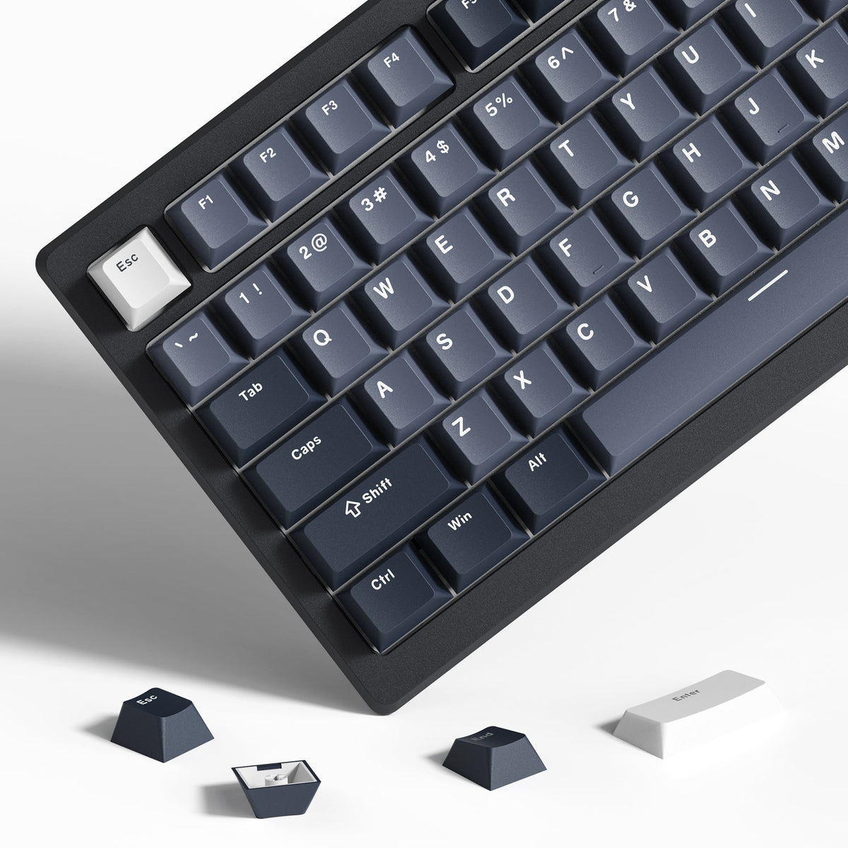 Womier Cherry Profile Double - Shot PBT 140 Keycaps - Womier Keyboard