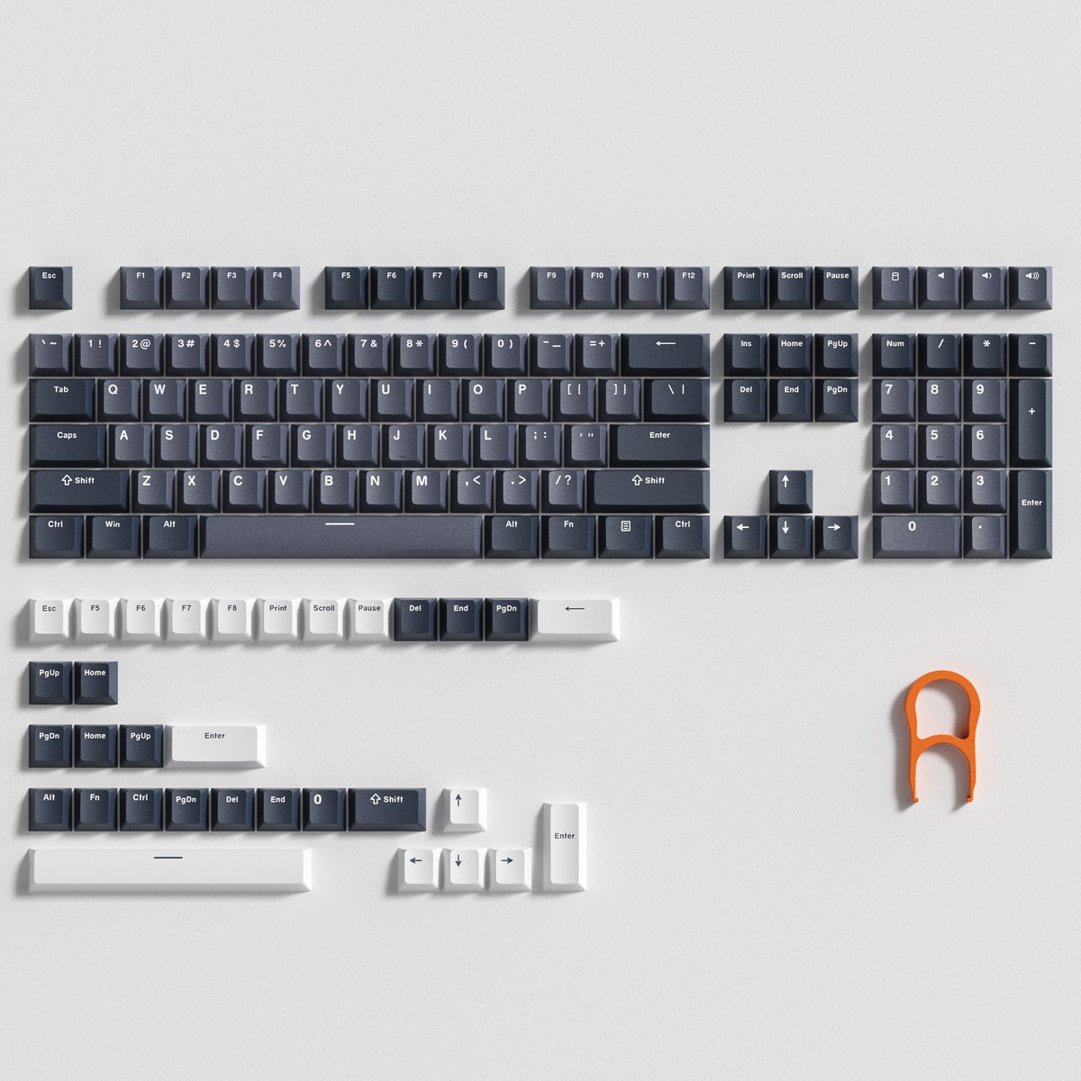 Womier Cherry Profile Double - Shot PBT 140 Keycaps - Womier Keyboard