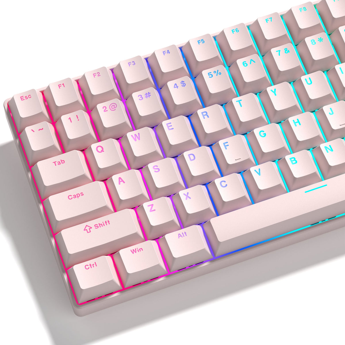 Womier Cherry Profile Single - Color Shine - Through PBT 124 - Key Keycaps - Womier Keyboard